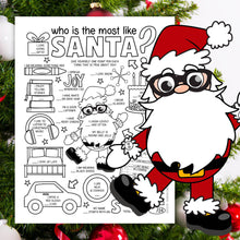 Who Is Most Like Santa Christmas Party Game (PDF)
