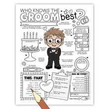 Who Knows The Groom Best Game (PDF)