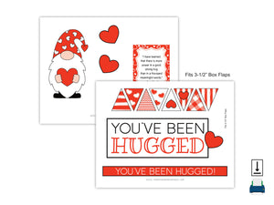 You've Been Hugged Care Package Printables (PDF)