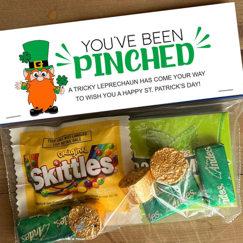 Printable St. Patrick's Treat Bag Topper (PDF)