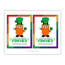 You've Been Pinched St. Patrick's Day Tag