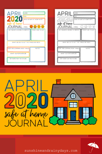 April 2020 Safe At Home Journal (PDF)