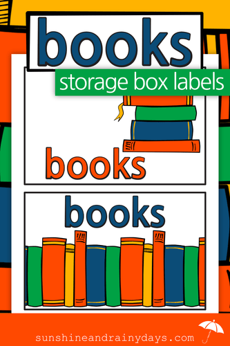 Books Storage Box Labels (PDF)