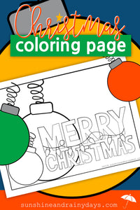Christmas Coloring Page (PDF)