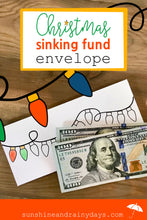 Christmas Sinking Fund Envelope (PDF)