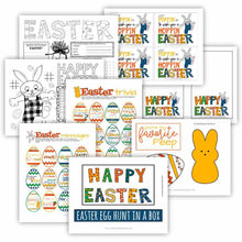 Easter Care Package Printables - PDF