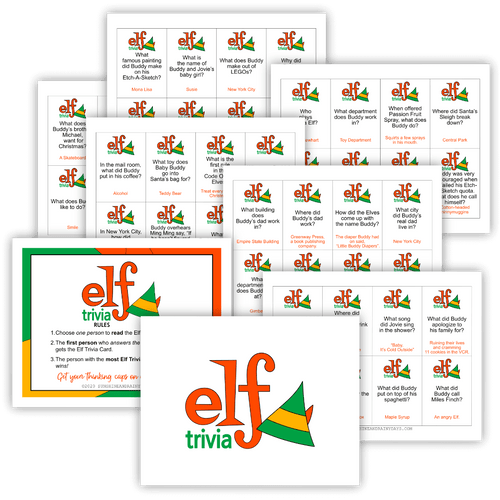 Elf Trivia Game (PDF)