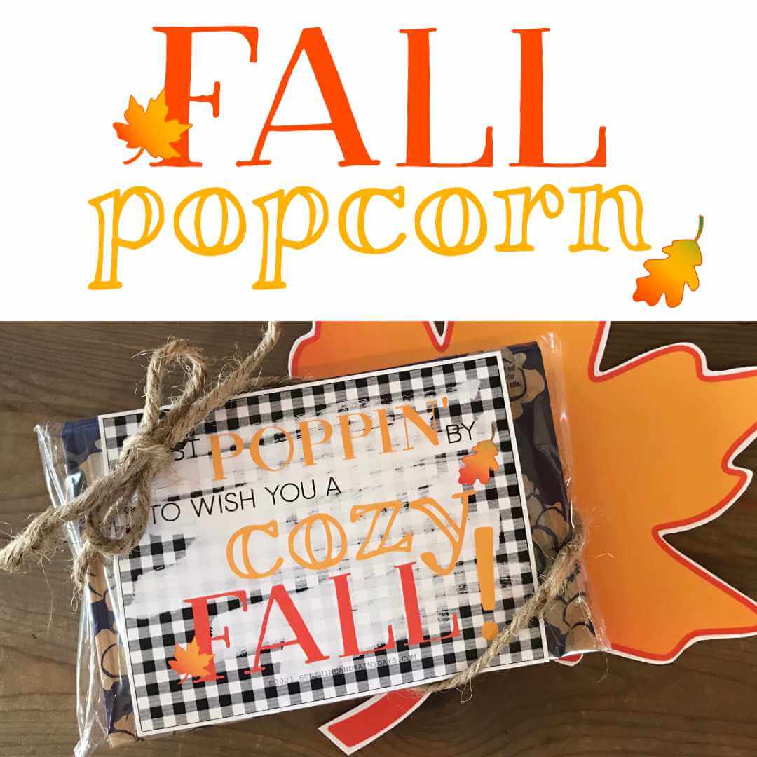 Fall Popcorn (PDF) – Sunshine And Rainy Days