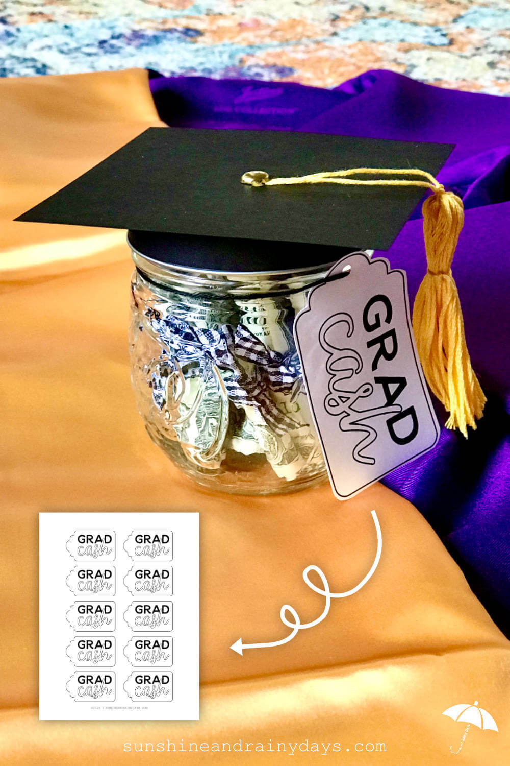 Grad Cash Gift Tags (PDF)