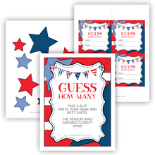 Guess How Many - 4th of July Party Game (PDF)