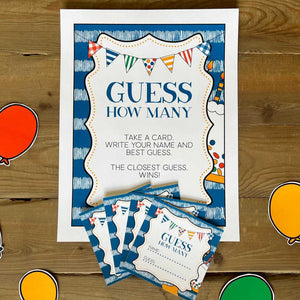 Guess How Many Birthday Party Game (PDF)
