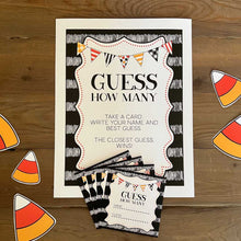 Guess How Many Halloween Party Game (PDF)