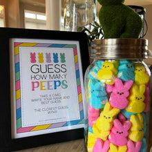 Guess How Many Peeps Are In The Jar (PDF)
