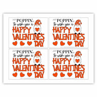 Gnome Popcorn Valentine (PDF)