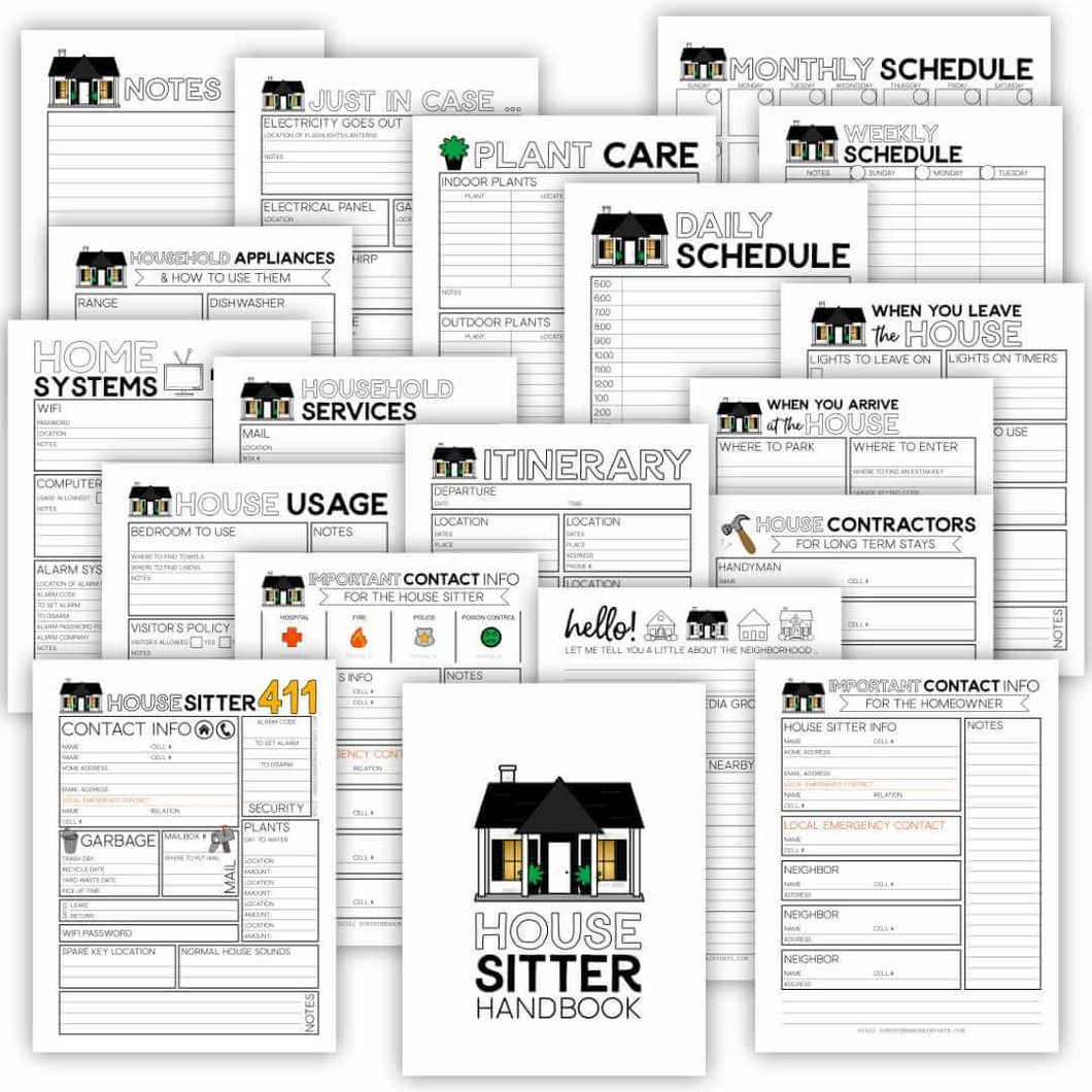 House Sitter Handbook (PDF)