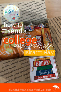 College Care Package Box Decor (PDF)