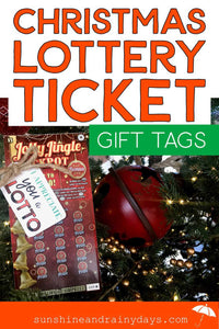Christmas Lottery Ticket Gift Tags (PDF)