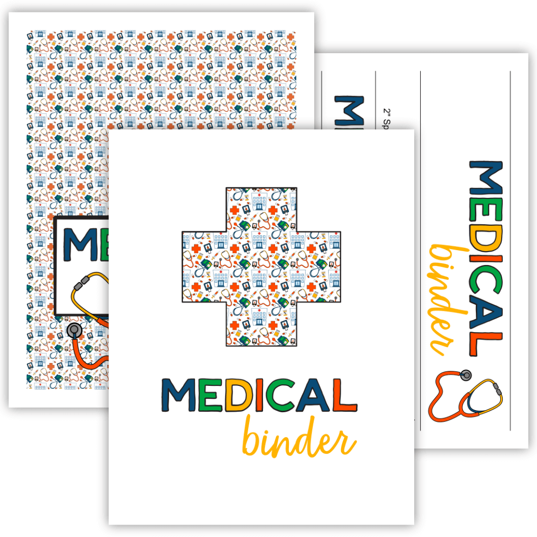medical-binder-cover-pdf-sunshine-and-rainy-days