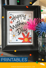 Mother's Day Banner, Card, Coupons, and Sign (PDF)