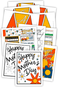 Mother's Day Banner, Card, Coupons, and Sign (PDF)
