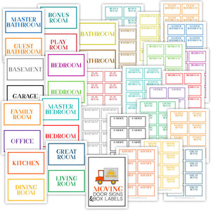 Moving Door Signs And Box Labels (PDF)