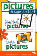 Pictures Storage Box Label (PDF)