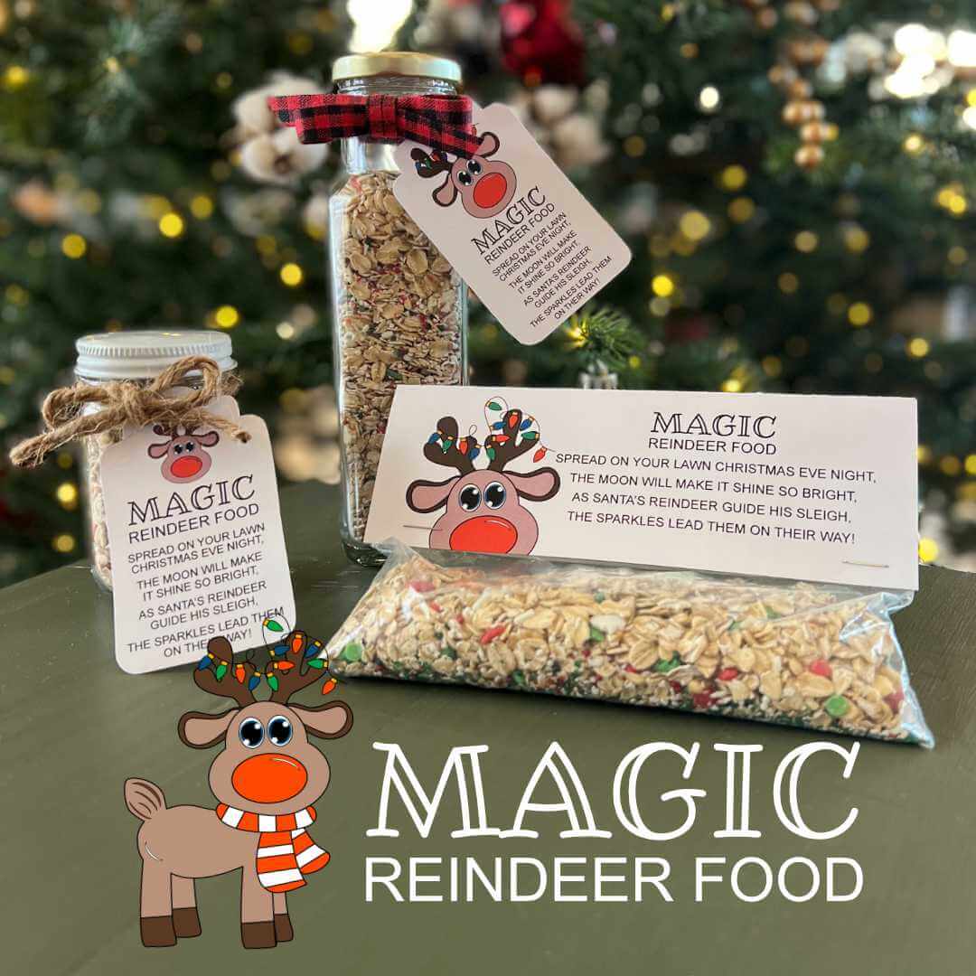 Magic Reindeer Food Recipe And Printable Poem (PDF) – Sunshine And ...