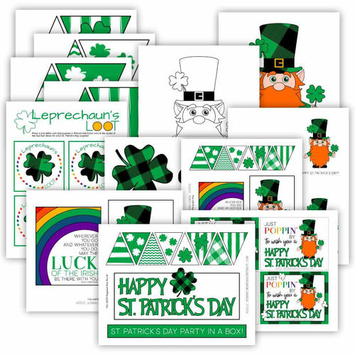St. Patrick's Day Care Package Printable (PDF)