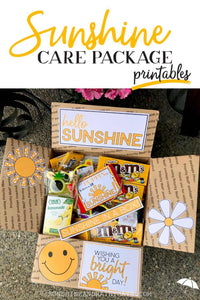 Sunshine Box Printables (PDF)