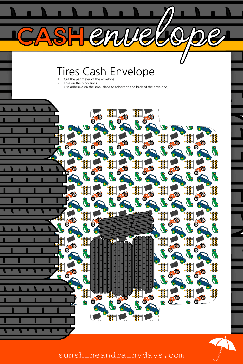 Tires Cash Envelope (PDF)