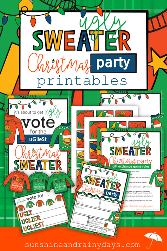 Ugly Sweater Christmas Party PDF