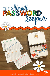 Ultimate Discbound Password Keeper (PDF)