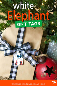 White Elephant Gift Tags (PDF)